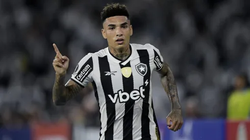 Igor Jesus se despediu do Botafogo. Foto: Alexandre Loureiro/AGIF