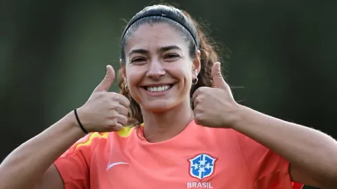 Angelina Alonso no Brasil. Fotos : Lívia Villas Boas/ CBF