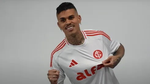 Richard, novo reforço do Internacional. Foto: Reprodução/Internacional.