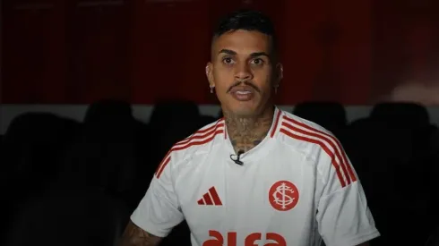 Richard concedeu entrevista ao canal oficial do Inter. Foto: Reprodução/Internacional