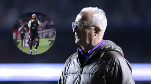 Dorival Júnior e Memphis Depay – Foto: Marcello Zambrana/AGIF