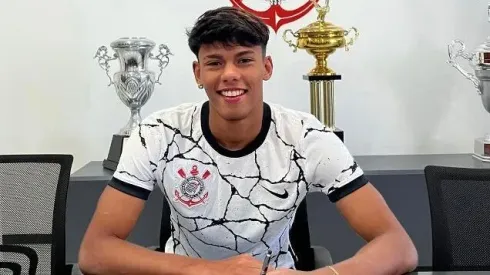 Rafael Venâncio atuando pelo Corinthians – Foto: Agência Corinthians