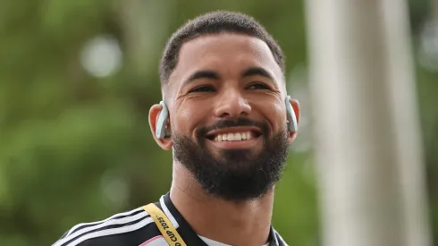 Douglas Luiz na Juventus (Photo by Michael Reaves/Getty Images)