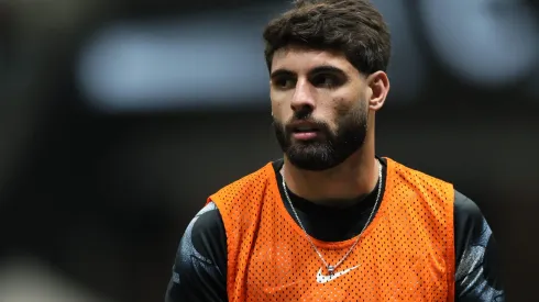 MG – BELO HORIZONTE – 24/05/2025 – BRASILEIRO A 2025, ATLETICO-MG X CORINTHIANS – Yuri Alberto jogador do Corinthians durante aquecimento antes da partida contra o Atletico-MG no estadio Arena MRV pelo campeonato Brasileiro A 2025. Foto: Gilson Lobo/AGIF
