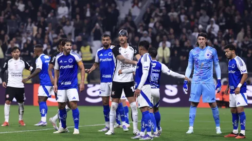 Dorival muda postura do Corinthians, mas ataque segue inoperante. Foto: Marcello Zambrana/AGIF