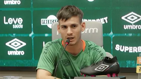 Lavega no Fluminense. FOTO: LUCAS MERÇON / FLUMINENSE F.C.