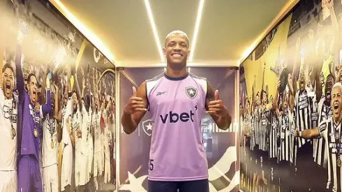 Danilo no Botafogo. Foto: Botafogo