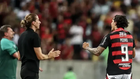 Filipe Luis e Pedro viralizam durante Flamengo x Atlético-MG