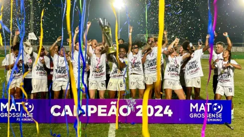 Operário é o atual campeão mato-grossense feminino – Foto: Vinícius Mendes/FMF