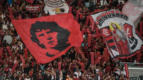Torcida do Flamengo no Maracanã – Foto: Thiago Ribeiro/AGIF