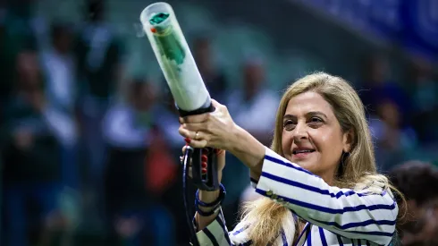 Leila Pereira vem investindo alto no Palmeiras – Foto: Fabio Giannelli/AGIF.
