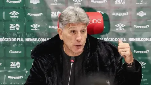 Renato Gaúcho no Fluminense. FOTO: LUCAS MERÇON / FLUMINENSE F.C.