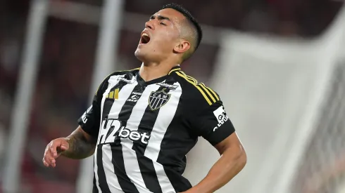 Cuello foi exaltado pelos torcedores do Atlético-MG. Foto: Thiago Ribeiro/AGIF