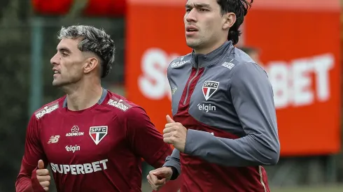O elenco do São Paulo finalizou a preparação para o duelo contra o Furacão e pode contar com alguns retornos