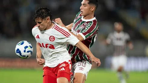 Fluminense avança com eficiência; Inter repete erros de um time sem soluções. Foto: Jorge Rodrigues/AGIF