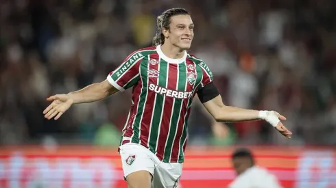 Canobbio marcou pelo Fluminense no empate com o Inter. Foto: Marcelo Gonçalves/Fluminense FC
