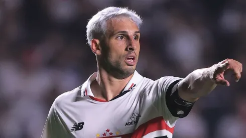 Calleri pelo São Paulo. Foto: Ettore Chiereguini/AGIF