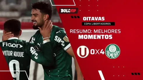 Com show de Flaco López, Palmeiras massacra o Universitario e encaminha classificação na Libertadores
