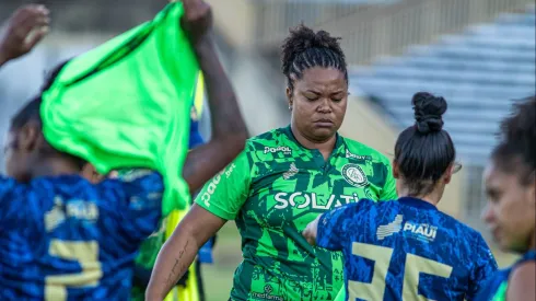 Renata Costa em treinamento do Atlético Piauiense – Foto: Lucas Batista/Ascom cap