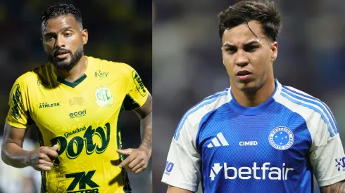 Reinaldo e Kaio Jorge vão se enfrentar em Mirassol x Cruzeiro – Fotos: Reprodução/AGIF