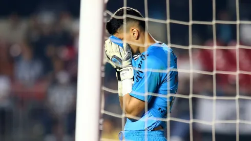 Gabriel Brazão durante Santos x Vasco – Foto: Mauricio De Souza/AGIF