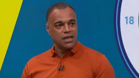 Ex-jogador deu a sua opinião – Foto: Reprodução/TV Globo.