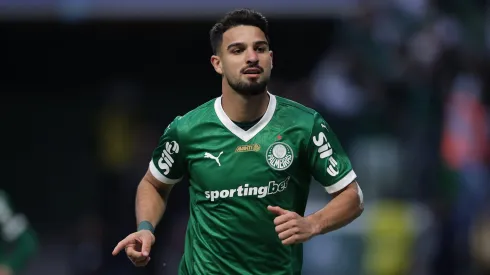 Flaco López em ação pelo Palmeiras. Foto: Ettore Chiereguini/AGIF