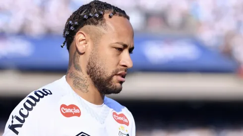 Neymar é a principal baixa do Santos para encarar o Bahia – Foto: Marcello Zambrana/AGIF