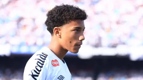 Robinho Jr, atacante do Santos