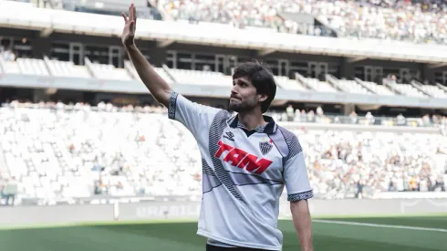 Zagueiro se despediu do Galo rumo ao Fluminense (Foto: Pedro Souza / Atlético)