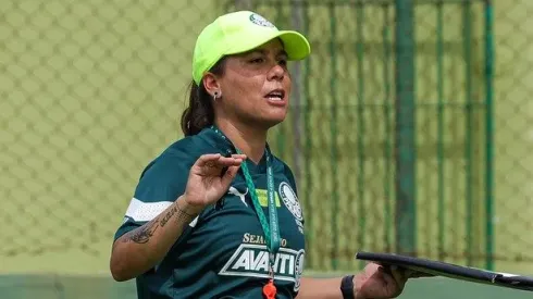 Técnica do Palmeiras. Foto: Paloma Cassiano/Palmeiras