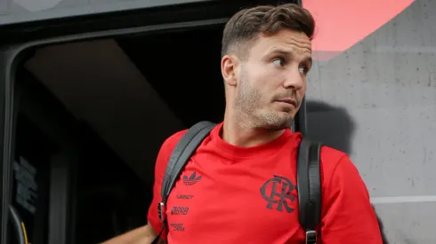 Saúl ganhou espaço entre os titulares da equipe sob o comando de Filipe Luís – Fotos: Gilvan de Souza/Flamengo