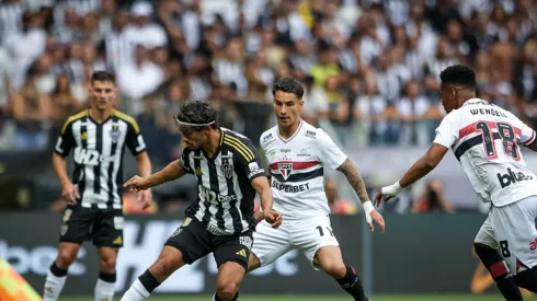 Galo defende 11 jogos sem perder para o São Paulo (Foto: Pedro Souza / Atlético)