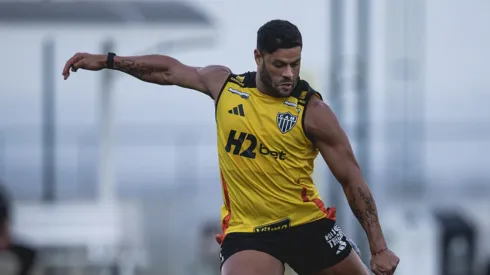 Atacante exaltou torcida do Galo em entrevista (Foto: Pedro Souza / Atlético)