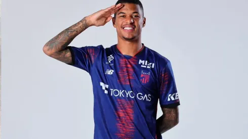 Marcelo Ryan atuando no FC Tokyo – Foto: Reprodução/Site oficial FC Tokyo