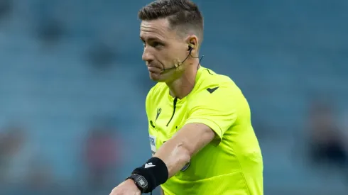 O arbitro Ramon Abatti Abel durante partida entre Corinthians x Palmeiras. Foto: Liamara Polli/AGIF