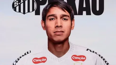 Alexis Duarte, novo zagueiro do Santos
