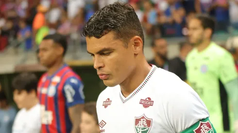 Thiago Silva retornou de lesão no Fluminense. Foto: Marcio Jose/AGIF