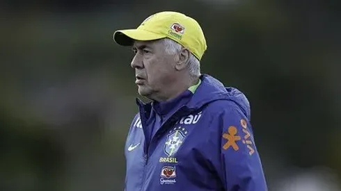 Ancelotti na Seleção Brasileira. Ancelotti na Seleção Brasileira. Ancelotti na Seleção Brasileira. FOTO: @rafaelribeirorio / CBF