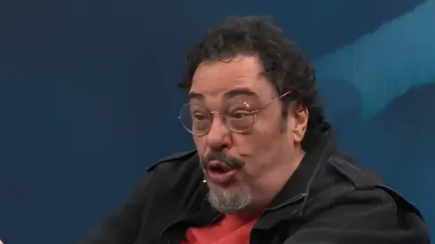 Casagrande durante o programa Galvão e Amigos. Foto: Reprodução/YouTube Esporte na Band.