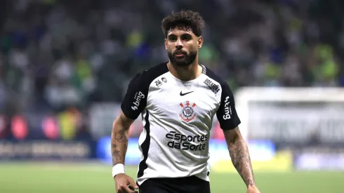 SP – SAO PAULO – 06/08/2025 – COPA DO BRASIL 2025, PALMEIRAS X CORINTHIANS – Yuri Alberto jogador do Corinthians durante partida contra o Palmeiras no estadio Arena Allianz Parque pelo campeonato Copa Do Brasil 2025. Foto: Marcello Zambrana/AGIF