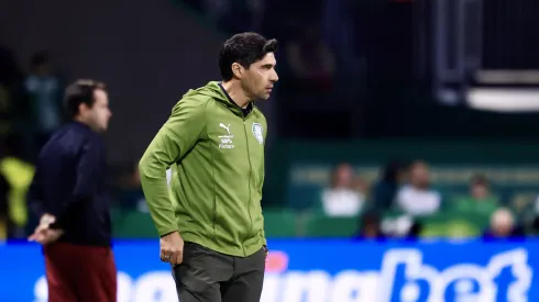 SP – SAO PAULO – 25/08/2025 – BRASILEIRO A 2025, PALMEIRAS X SPORT – Abel Ferreira tecnico do Palmeiras durante partida contra o Sport no estadio Arena Allianz Parque pelo campeonato Brasileiro A 2025. Foto: Marcello Zambrana/AGIF