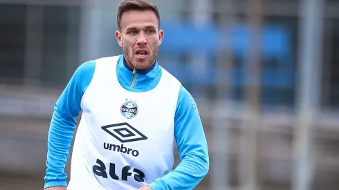 Arthur analisou período de treinos pelo Grêmio. Foto: Lucas Uebel/Grêmio FBPA