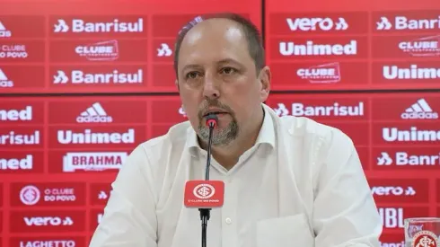 Barcellos no Internacional. Foto Ricardo Duarte/Internacional