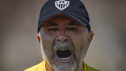 Jorge Sampaoli comanda treino na Cidade do Galo (Pedro Souza / Atlético)
