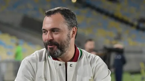 RJ – RIO DE JANEIRO – 23/07/2025 – BRASILEIRO A 2025, FLUMINENSE X PALMEIRAS – Mario Bittencourt presidente do Fluminense durante partida contra o Palmeiras no estadio Maracana pelo campeonato Brasileiro A 2025.