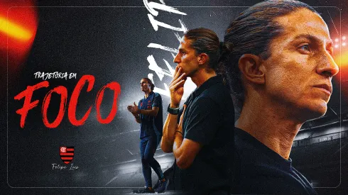 Filipe Luís, ídolo em campo agora busca se tornar uma lenda como técnico – Foto: Lucas Emanuel/AGIF / Kayan Mendes/AGIF