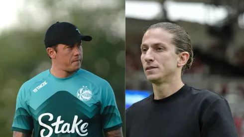 Thiago Carpini e Filipe Luís são os dois técnicos envolvidos na partida.