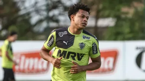 Edcarlos em treino pelo Atlético-MG. Foto: Bruno Cantini / Atlético
