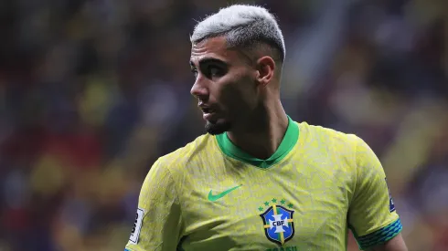 Andreas Pereira em ação pela seleção brasileira. Foto: Ettore Chiereguini/AGIF